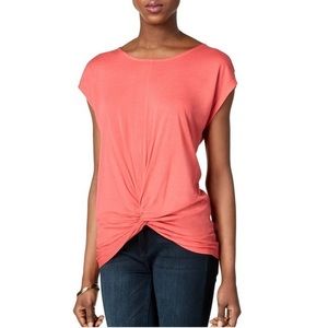 NWT, INC International‎ Concepts, Twist-front Short Sleeve Casual Shirt